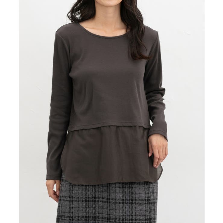 チャコール | トップス Tシャツ ロンＴ | Honeys