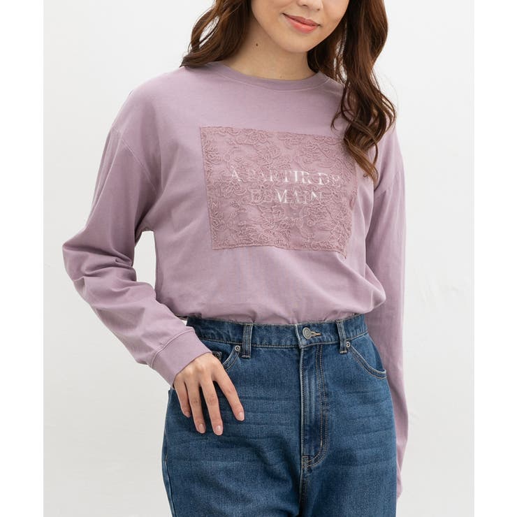 ラベンダー | トップス Tシャツ ロンＴ | Honeys