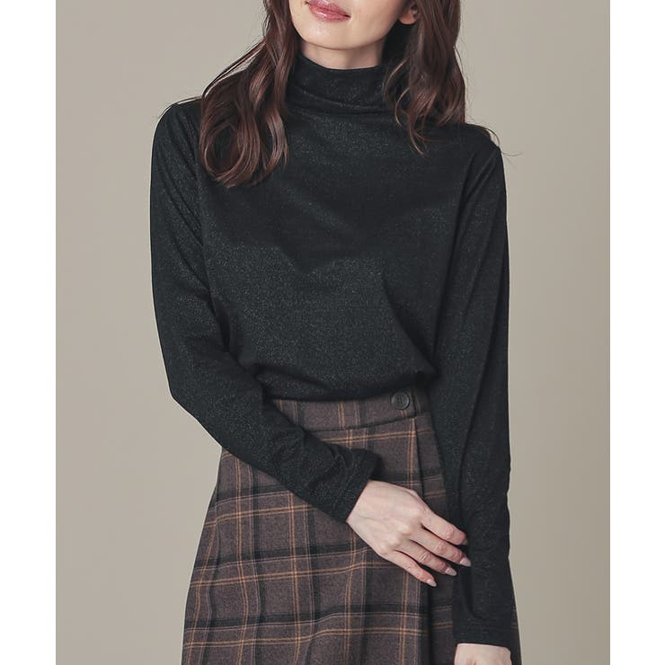 ブラック | トップス カットソー 長袖 | Honeys