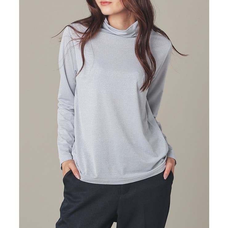 グレー | トップス カットソー 長袖 | Honeys