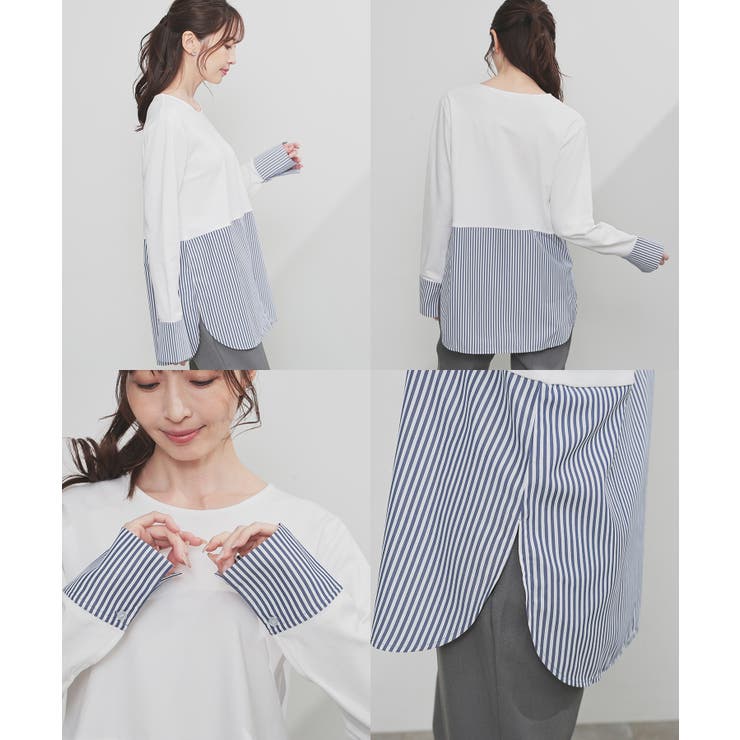 トップス Tシャツ ロンＴ | Honeys | 詳細画像16 