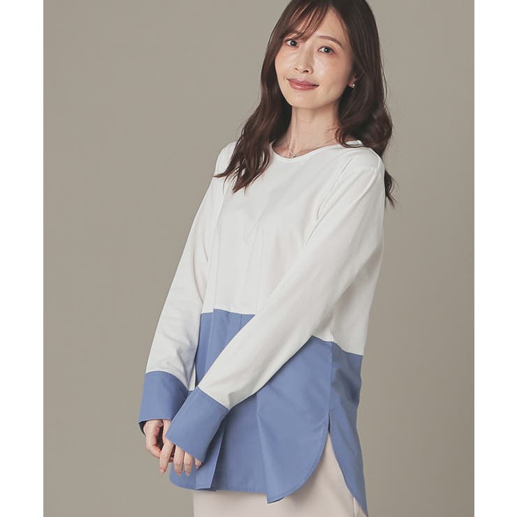 オフ×ブルー | トップス Tシャツ ロンＴ | Honeys