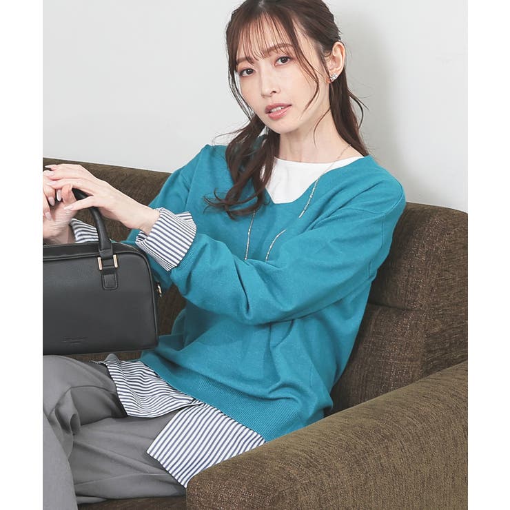 オフストライプ | トップス Tシャツ ロンＴ | Honeys