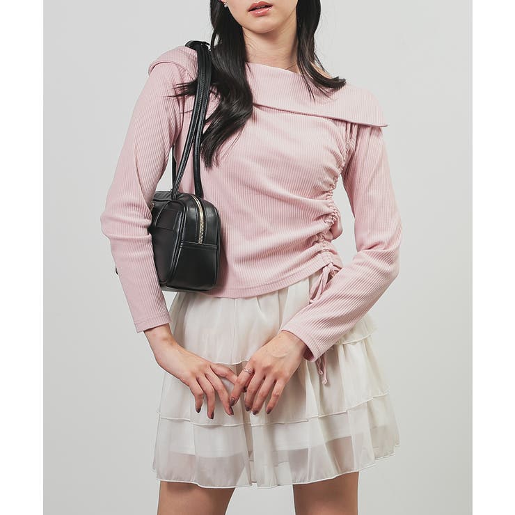 ピンク | トップス カットソー 長袖 | Honeys