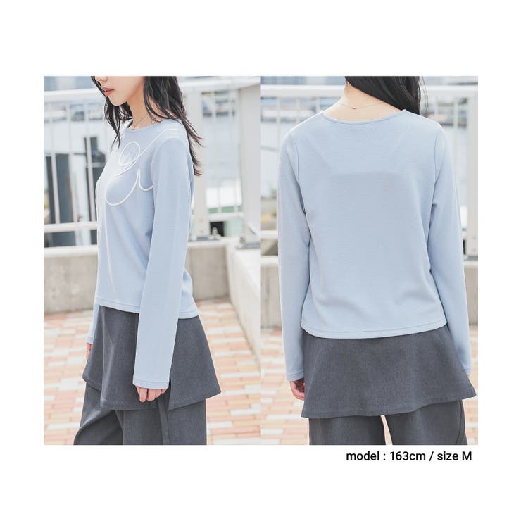 トップス カットソー 長袖 | Honeys | 詳細画像14 