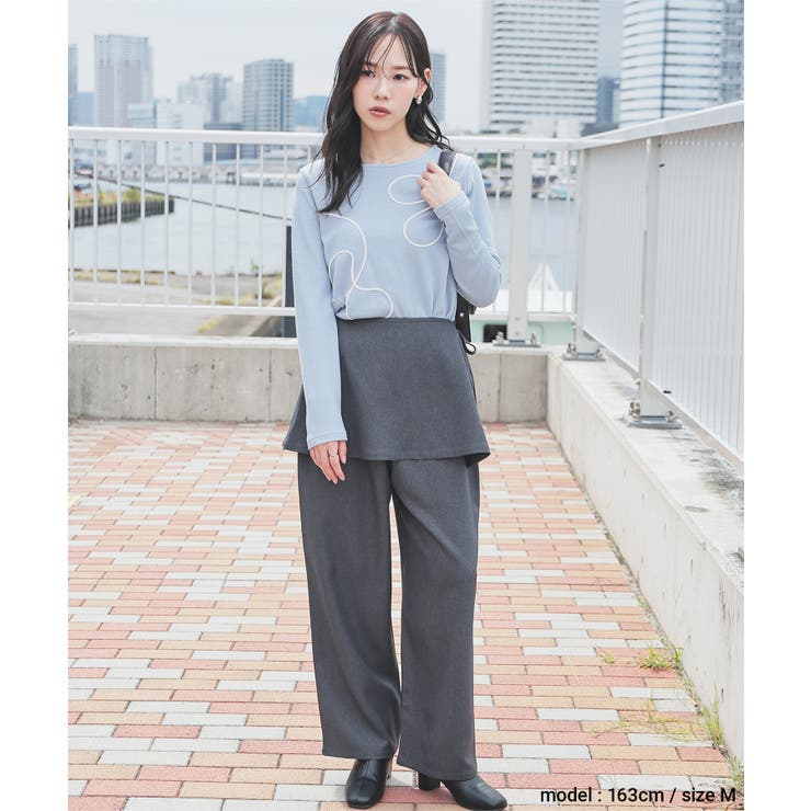 トップス カットソー 長袖 | Honeys | 詳細画像3 