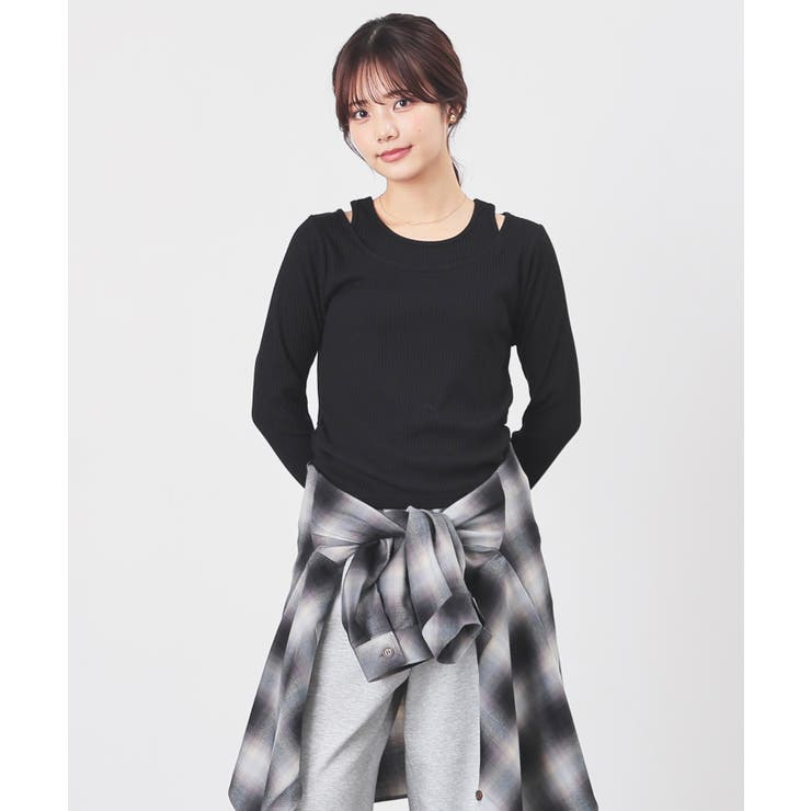 トップス カットソー 長袖 | Honeys | 詳細画像5 