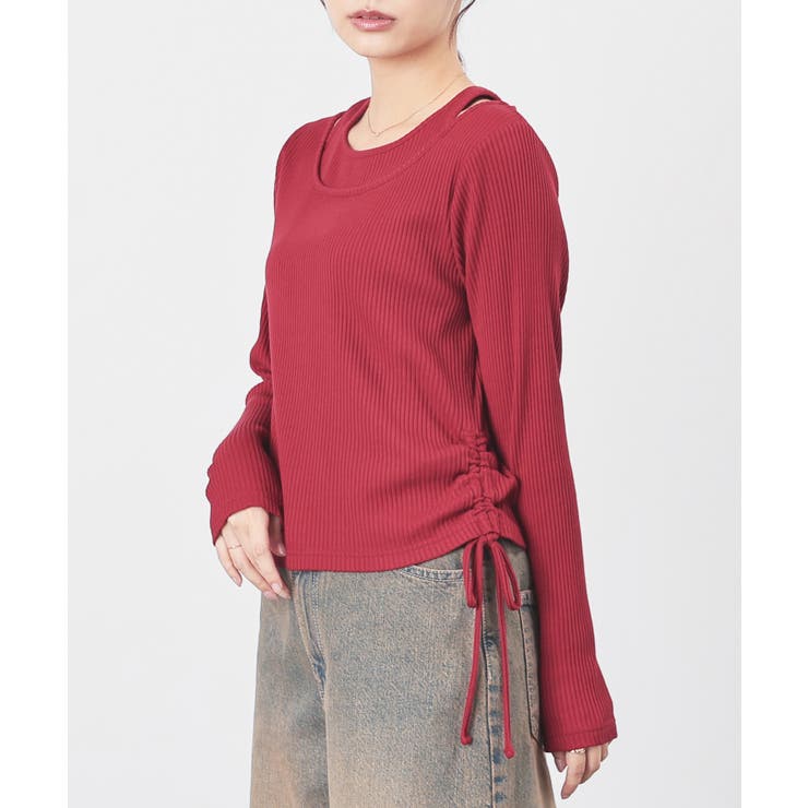 トップス カットソー 長袖 | Honeys | 詳細画像7 