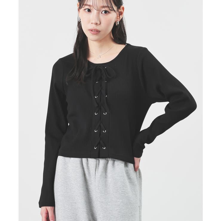 トップス カットソー 長袖 | Honeys | 詳細画像5 