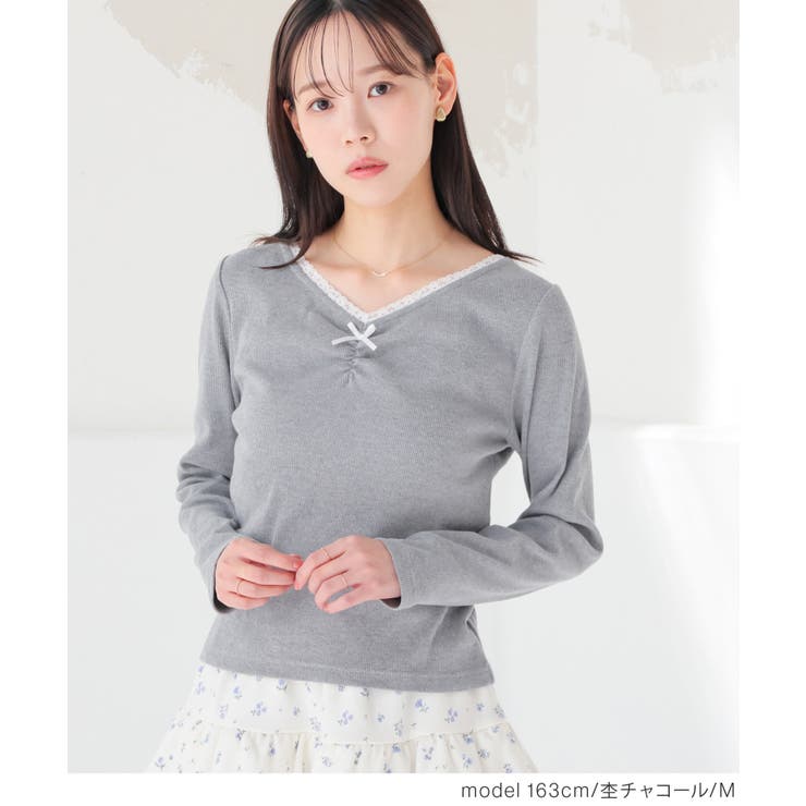 トップス カットソー 長袖 | Honeys | 詳細画像11 