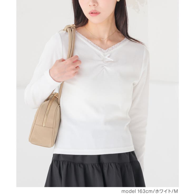 トップス カットソー 長袖 | Honeys | 詳細画像4 