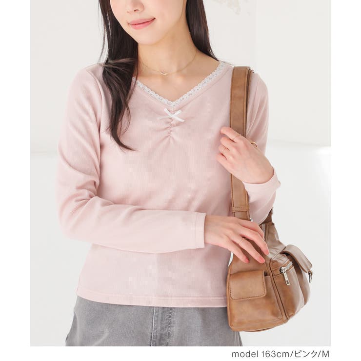 トップス カットソー 長袖 | Honeys | 詳細画像8 