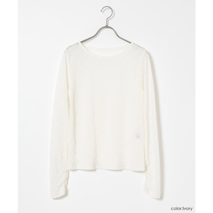 トップス カットソー 長袖 | Honeys | 詳細画像15 