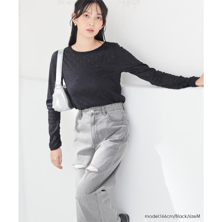 トップス カットソー 長袖 | Honeys | 詳細画像5 