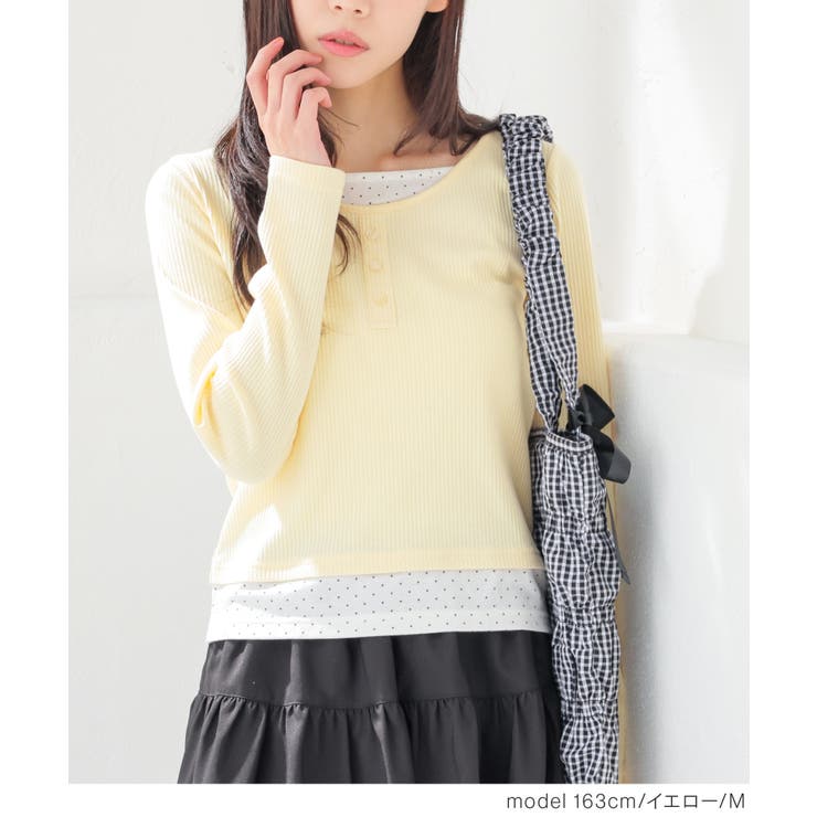 トップス カットソー 長袖 | Honeys | 詳細画像8 