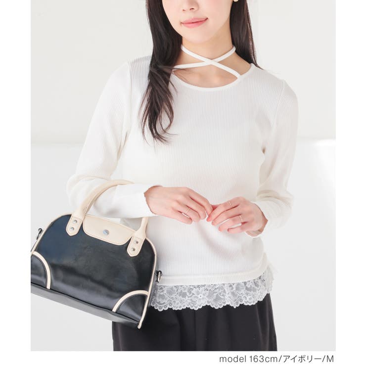 トップス カットソー 長袖 | Honeys | 詳細画像3 