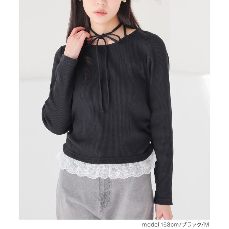 トップス カットソー 長袖 | Honeys | 詳細画像5 