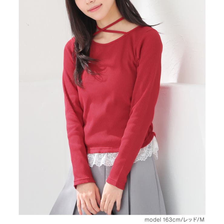 トップス カットソー 長袖 | Honeys | 詳細画像7 