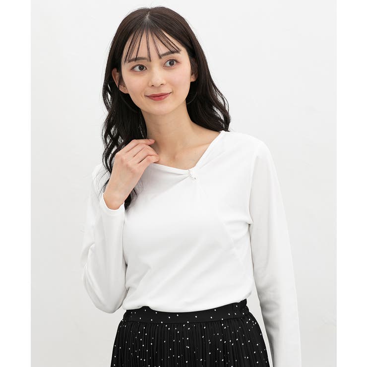 ホワイト | トップス Tシャツ ロンＴ | Honeys