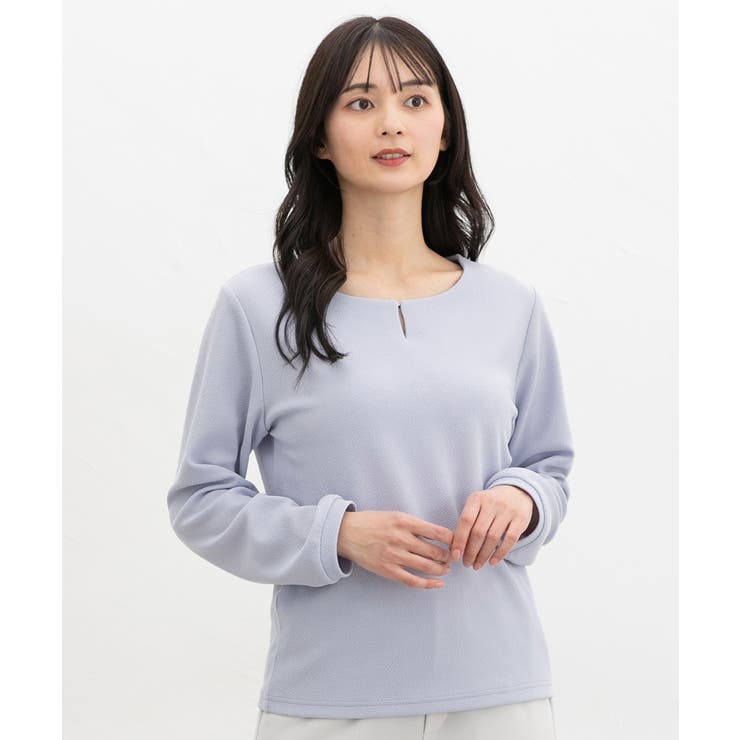 サックス | トップス カットソー 長袖 | Honeys