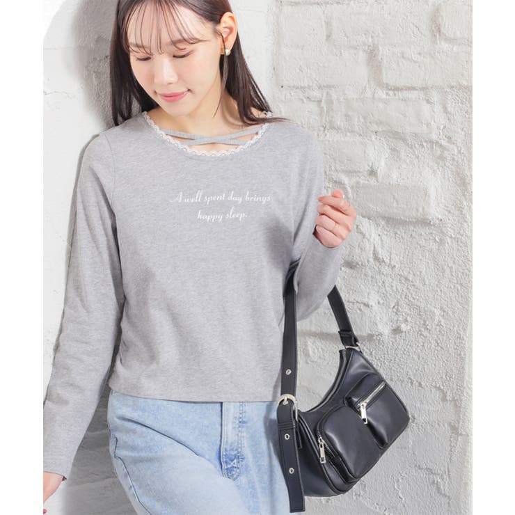 トップス カットソー 長袖 | Honeys | 詳細画像4 