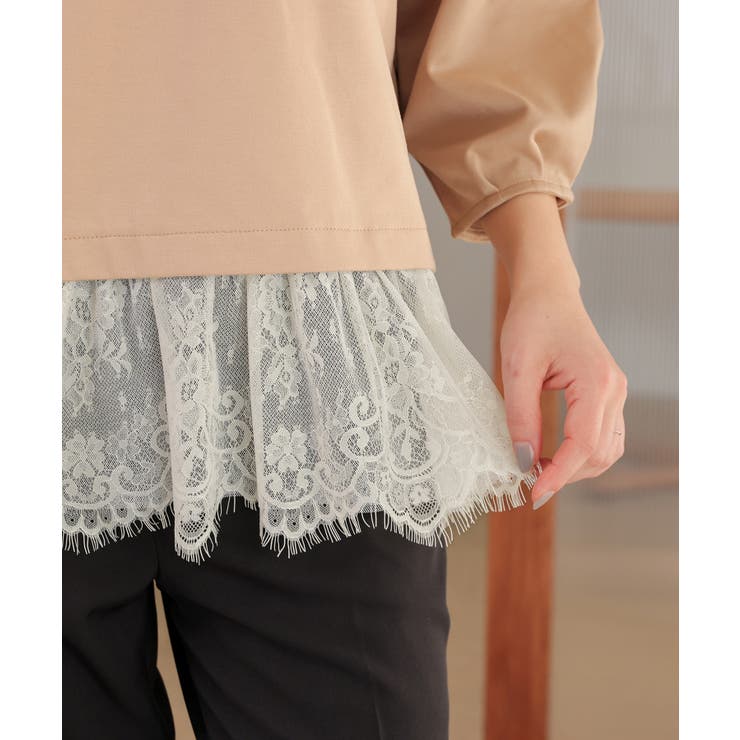 トップス カットソー レース | Honeys | 詳細画像14 