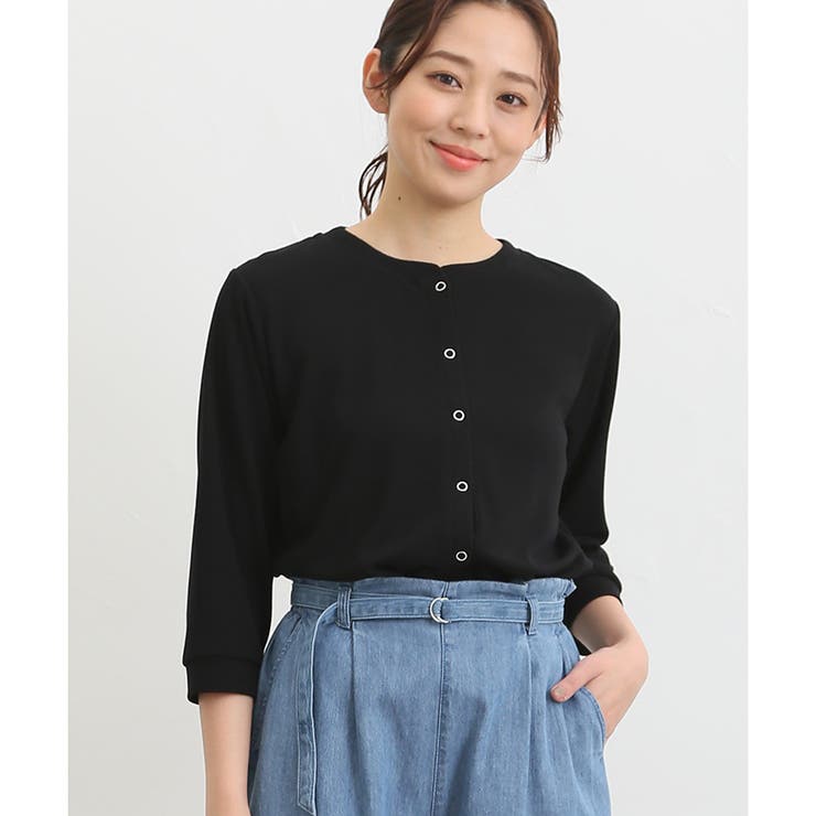トップス カーディガン 7分袖[品番：HNSW0007250]｜Honeys（ハニーズ 