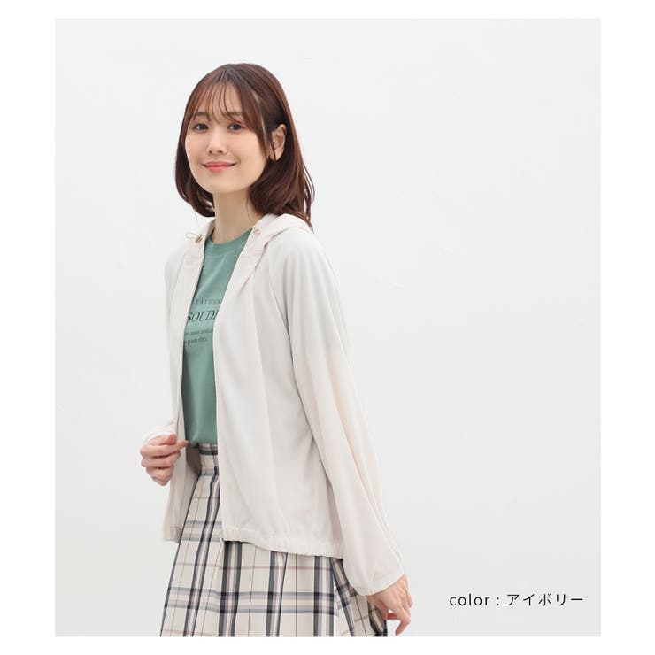 トップス パーカー ジップパーカー | Honeys | 詳細画像3 