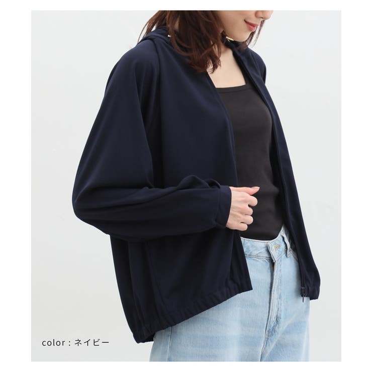 トップス パーカー ジップパーカー | Honeys | 詳細画像7 