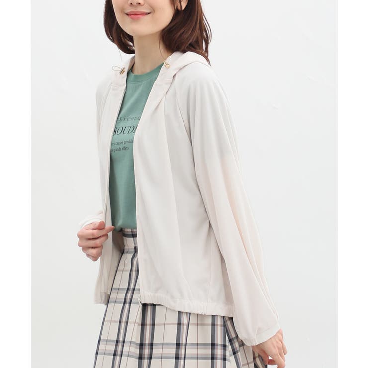 アイボリー | トップス パーカー ジップパーカー | Honeys