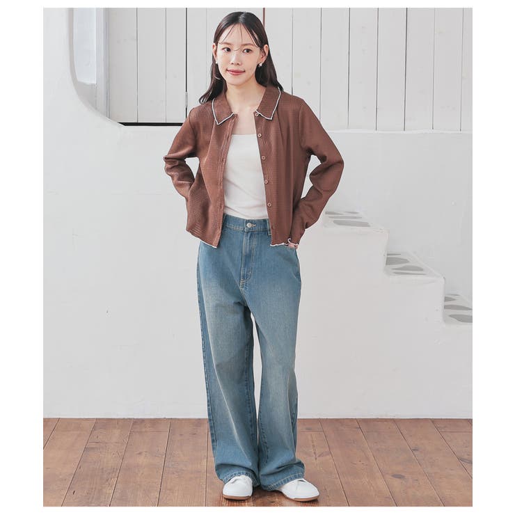 トップス カーディガン 長袖 | Honeys | 詳細画像10 