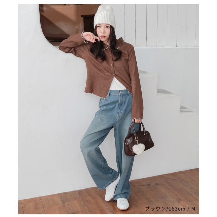 トップス カーディガン 長袖 | Honeys | 詳細画像8 