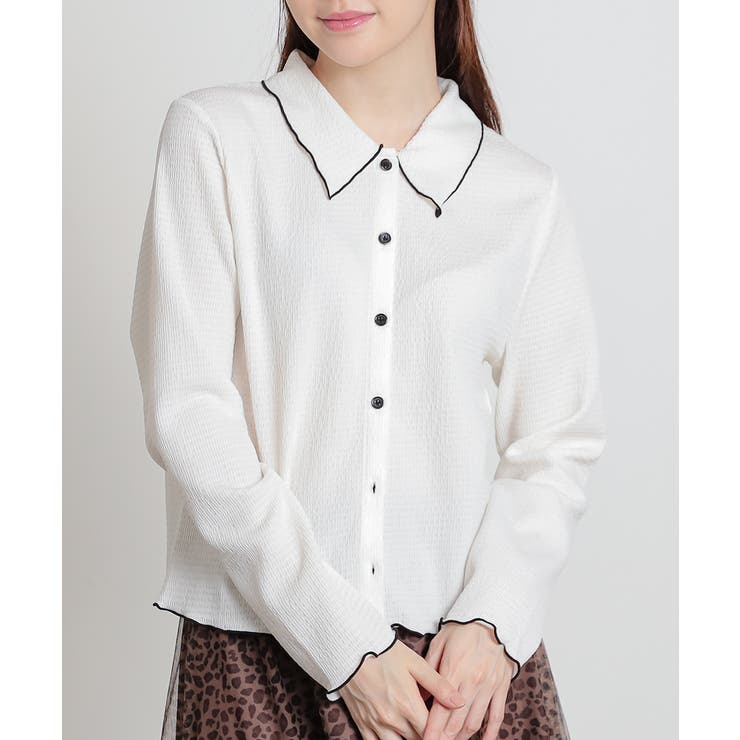 Éaphi アイボリー 長袖カーディガン アイボリー 長袖カーディガン 【公式通販】