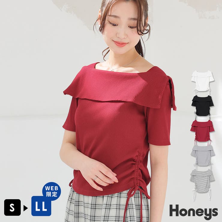 トップス カットソー 半袖 | Honeys | 詳細画像1 