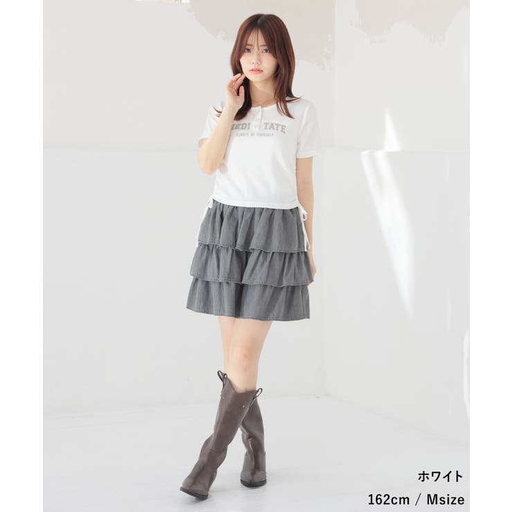 トップス カットソー 半袖 | Honeys | 詳細画像2 