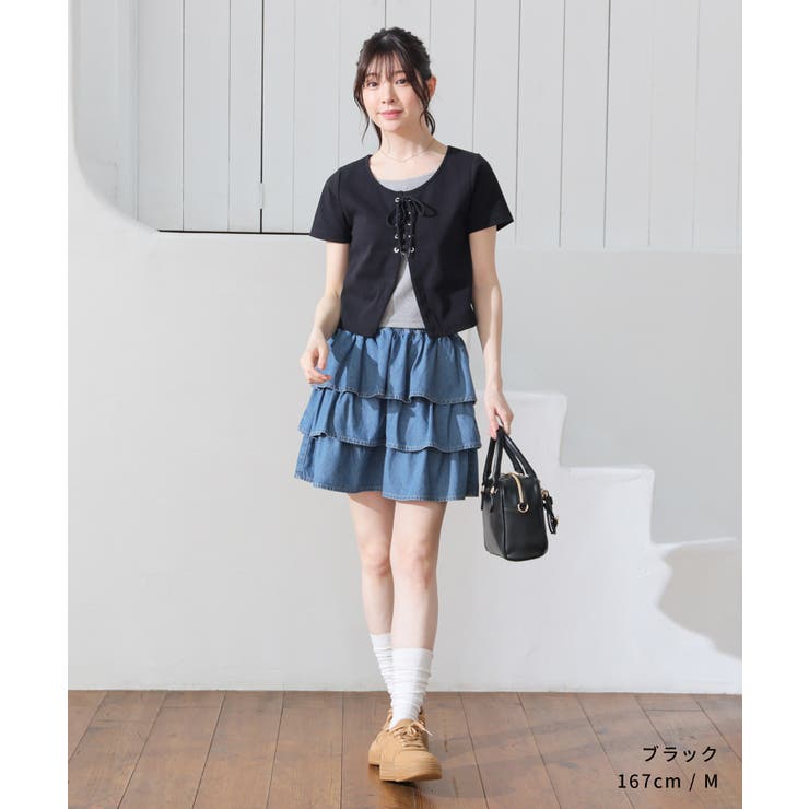 トップス カットソー 半袖 | Honeys | 詳細画像4 