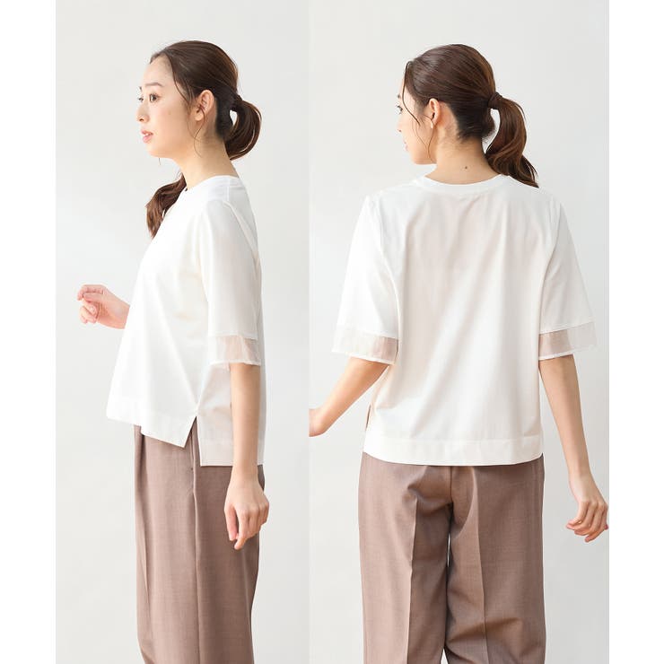 トップス カットソー 接触冷感 | Honeys | 詳細画像15 