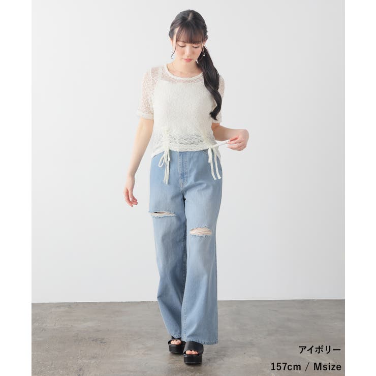 トップス カットソー 半袖 | Honeys | 詳細画像9 