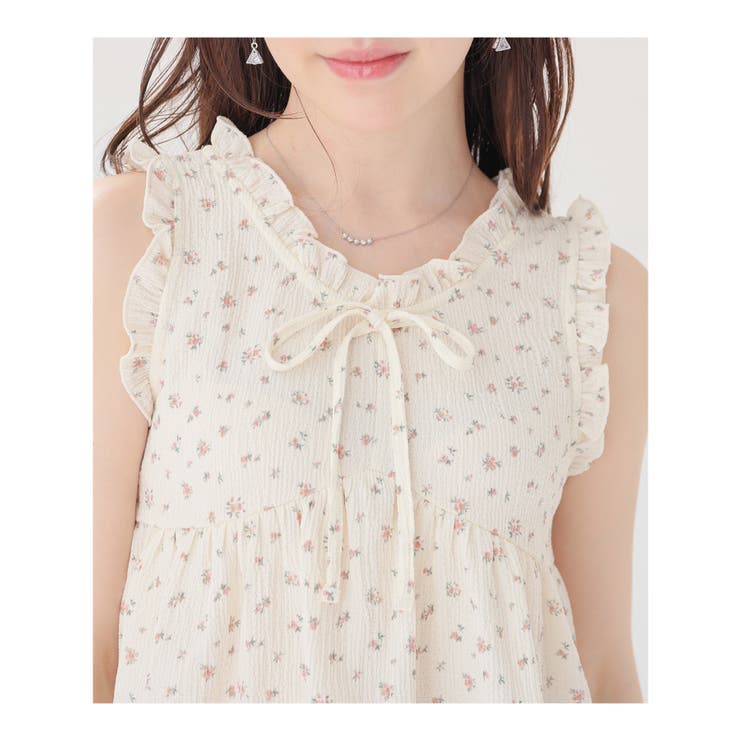 トップス カットソー ノースリーブ | Honeys | 詳細画像12 