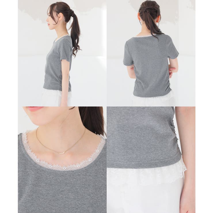 トップス カットソー 半袖 | Honeys | 詳細画像15 