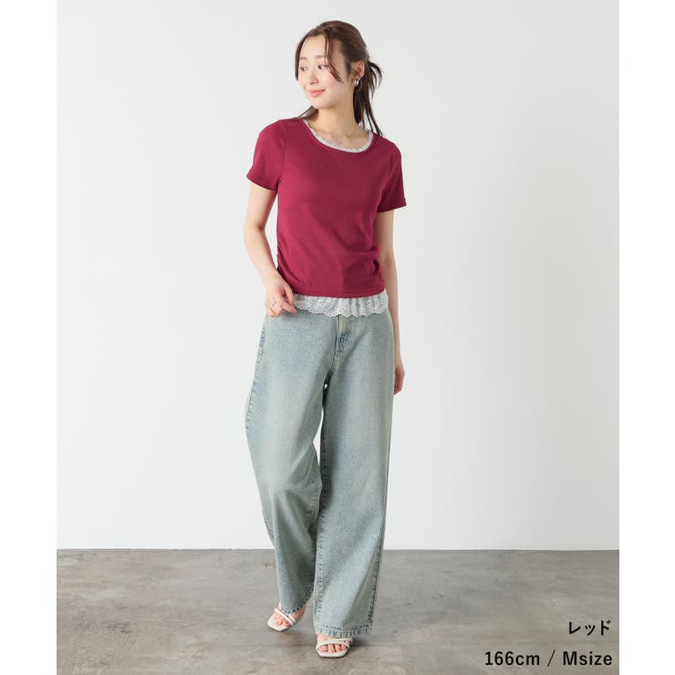 トップス カットソー 半袖 | Honeys | 詳細画像6 