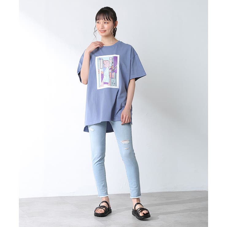 トップス Tシャツ 半袖 品番 Hnsw Honeys ハニーズ のレディースファッション通販 Shoplist ショップリスト