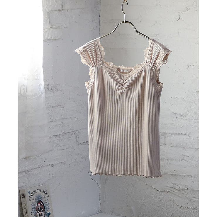 ベージュ | 【ハニーズ】トップス タンクトップ インナー | Honeys