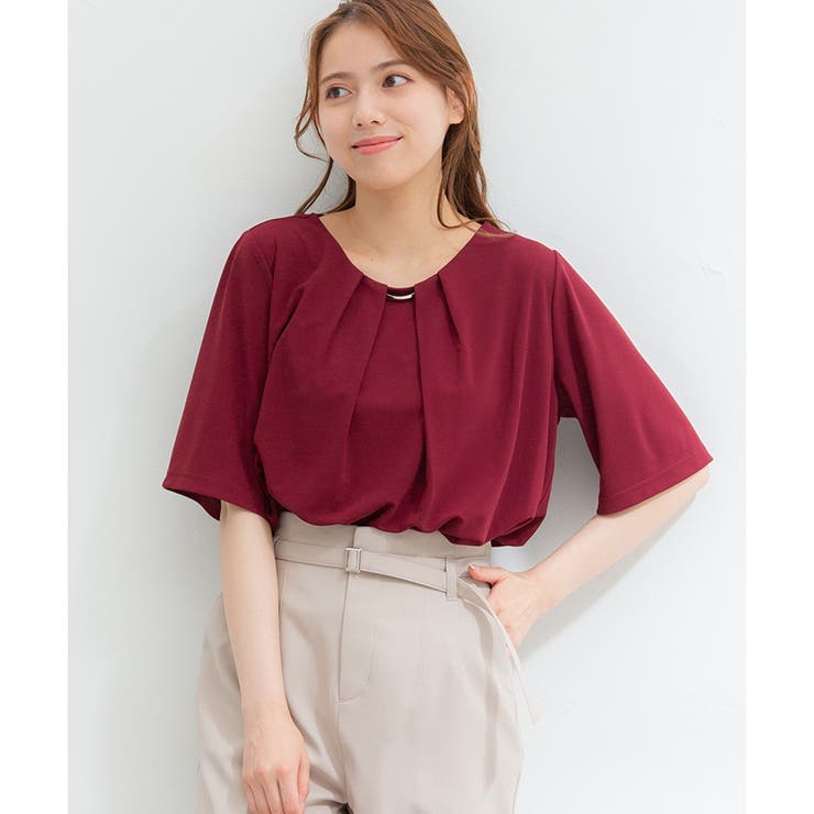 Honeysトップスまとめ売り Honeys トップス 長袖 カットソー 後が長い 重ね着風 おしゃれ