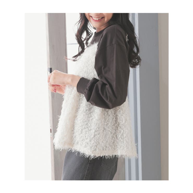 トップス キャミソール フェザー | Honeys | 詳細画像15 