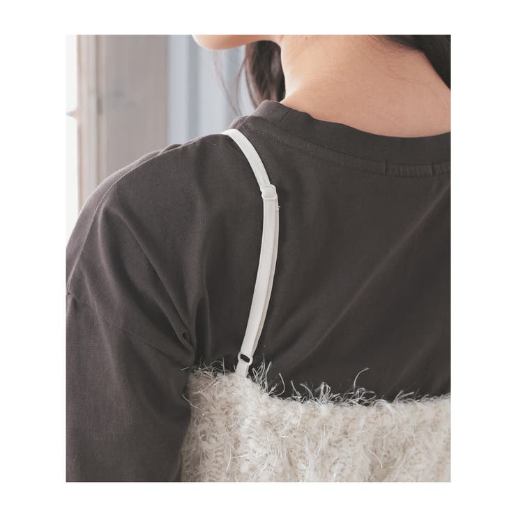 トップス キャミソール フェザー | Honeys | 詳細画像17 