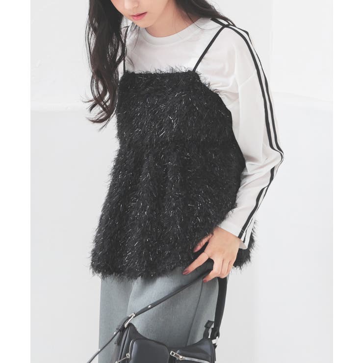 トップス キャミソール フェザー[品番：HNSW0009801]｜Honeys