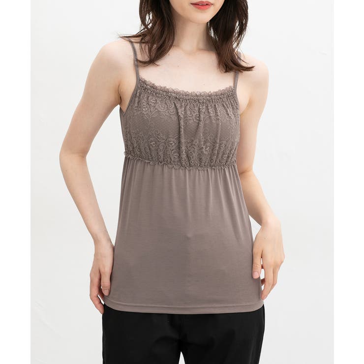 モカ | トップス キャミソール UVカット | Honeys