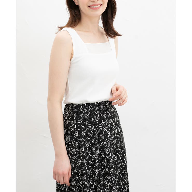 ホワイト | トップス タンクトップ UVカット | Honeys