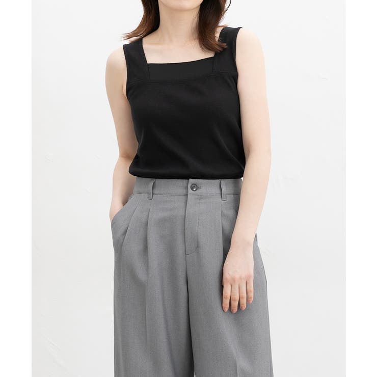 ブラック | トップス タンクトップ UVカット | Honeys